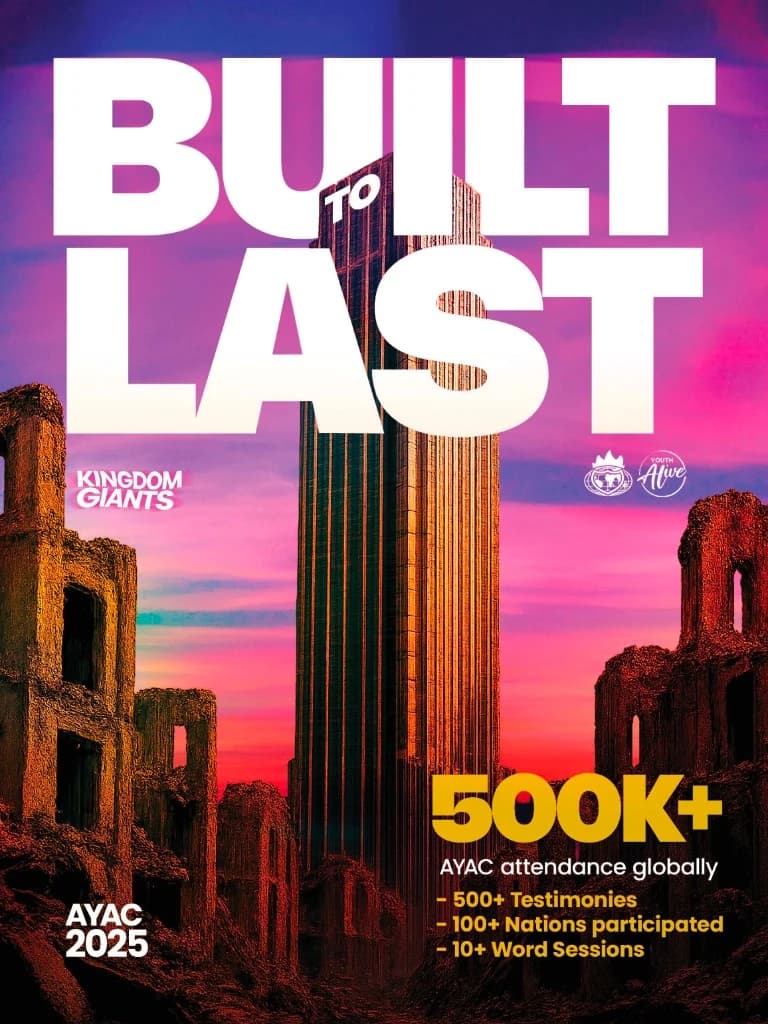 AYAC 2025 magazine cover: Built to Last