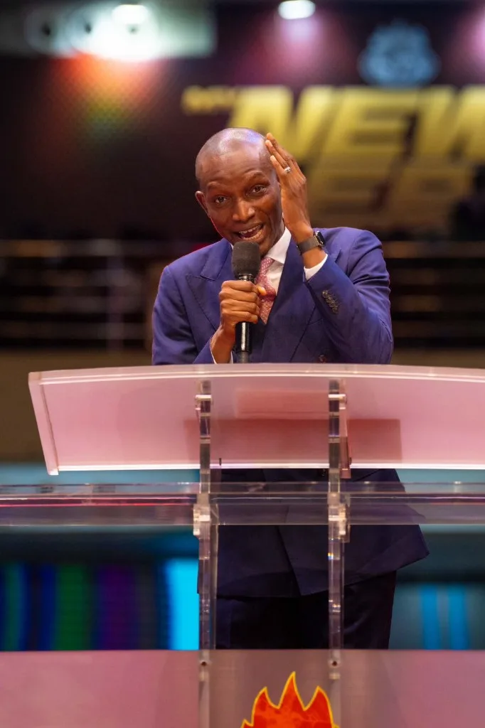 Pastor Steve Ogah ministering at AYAC