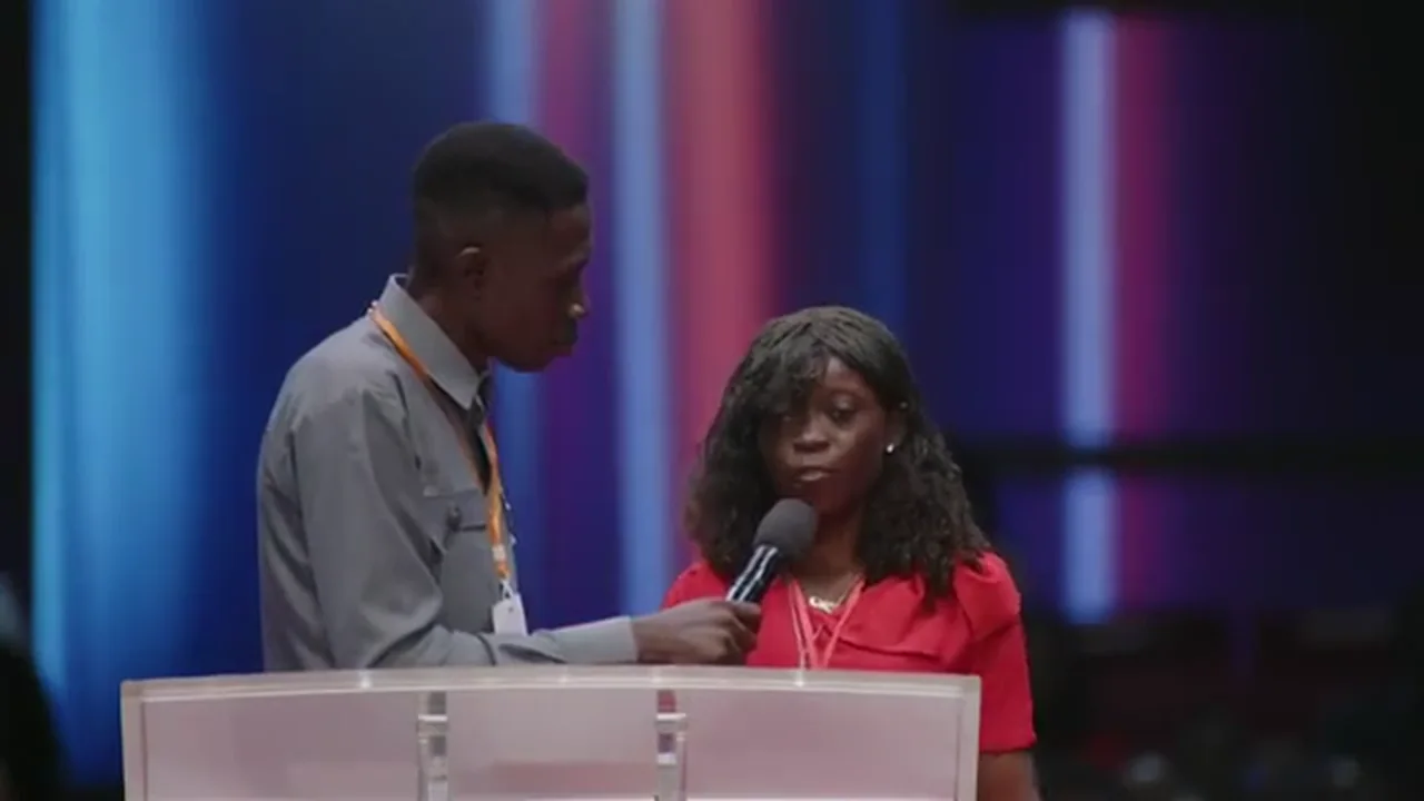 Testimony video: She returned to give thanks